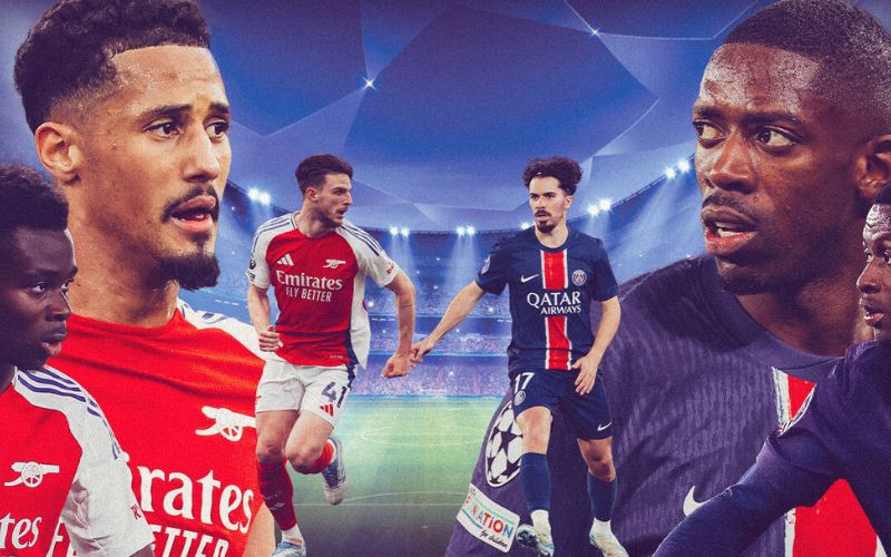 Trước trận chung kết PSG vs Arsenal